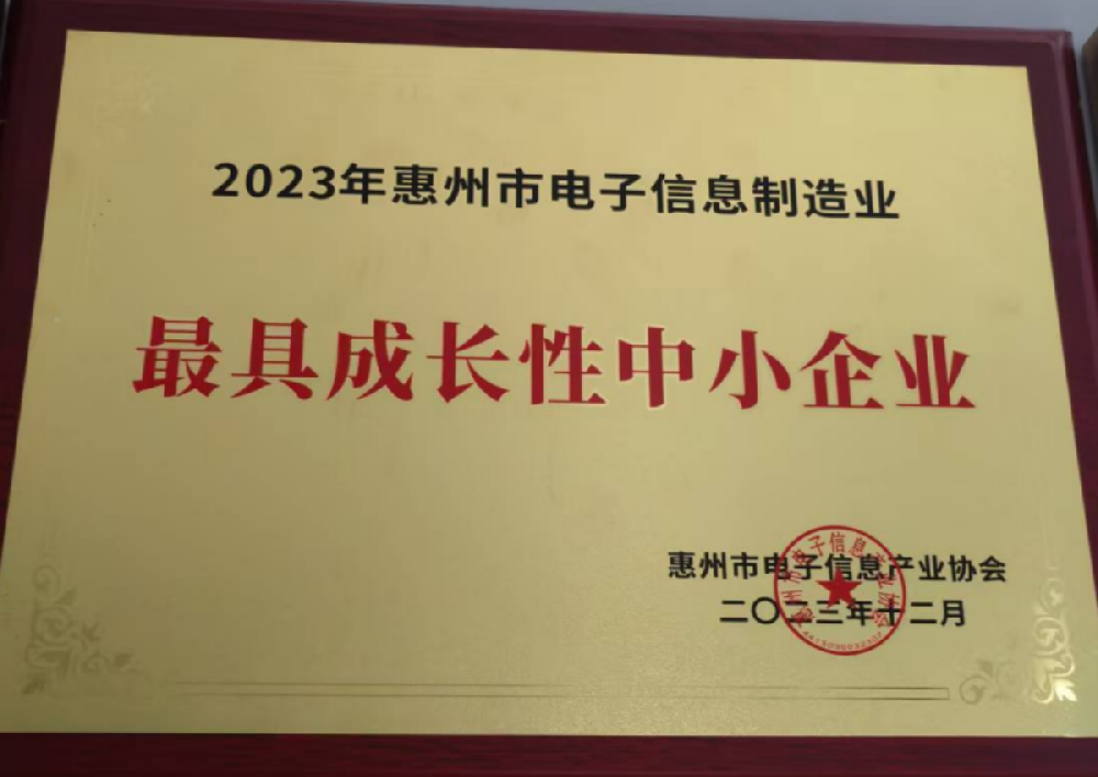 最具成长性中小企业